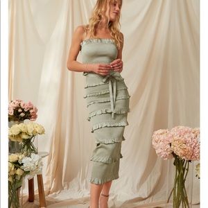 V.Chapman Lily dress NWT (missing tie at waist)